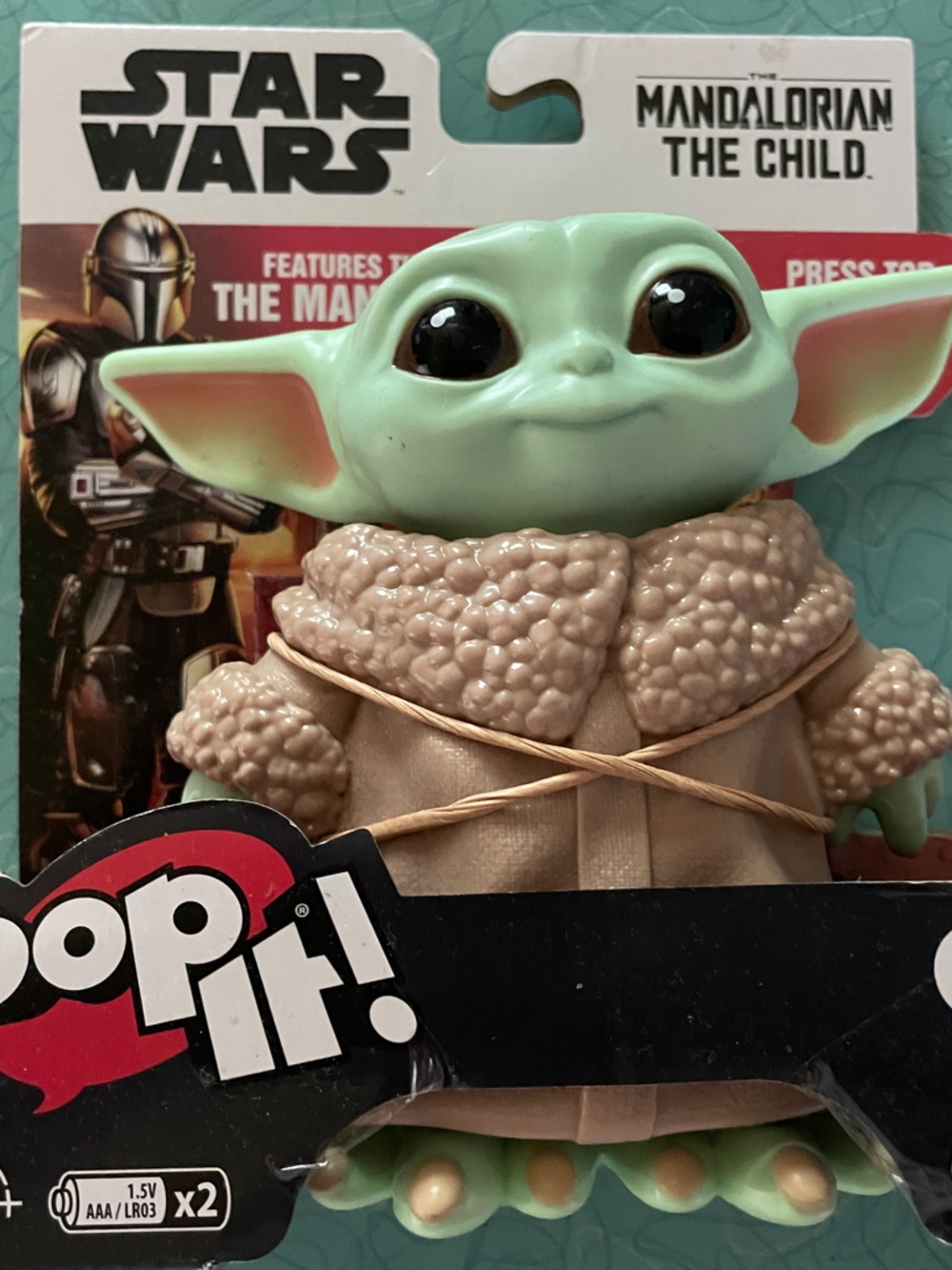 Star Wars Grogu Plush Figure - Green & Tan